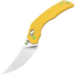 Нож CJRB Nanner Satin сталь AR-RPM9 рукоять Yellow G10 (J1955-YE)