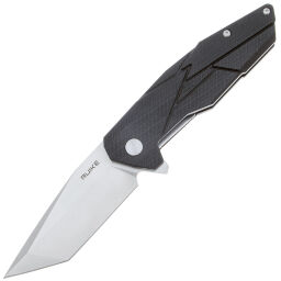 Нож Ruike P138-B сталь 14C28N рукоять Black G10