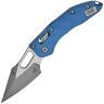Нож Microtech Stitch Ram-Lok сталь M390MK рукоять Fluted Blue Aluminium (169RL-10APFLBL)