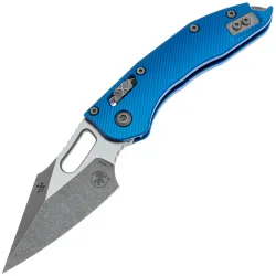 Нож Microtech Stitch Ram-Lok сталь M390MK рукоять Fluted Blue Aluminium (169RL-10APFLBL)