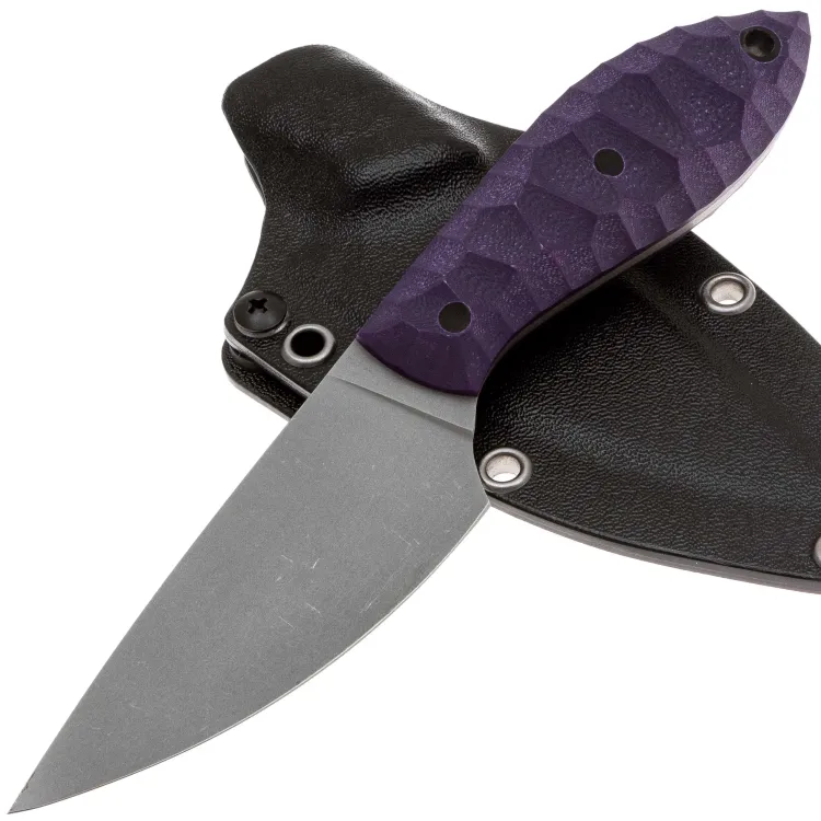 Нож Волчий Век Масичька сталь N690 WA рукоять Purple G10