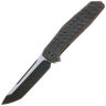 Нож WE Knife Shadowfire blackwash/satin сталь CPM-20CV рукоять Tiger Stripe Flamed Ti (WE22035-4)