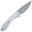 Нож CJRB Feldspar сталь Damascus рукоять Stainless steel (J1912BD-ST)