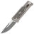 Нож Reate Mini EXO Drop point stonewash сталь CPM-3V  рукоять Ti/Black micarta