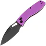 Нож Tenable Heron blackwash сталь Nitro-V рукоять Purple Aluminium