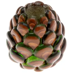 Бусина темлячная Вредный Бусодел WB-SH02 Шишка стекло