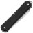 Нож FOX Vulpis 55 сталь N690 рукоять Black Aluminium (FX-VP130 BK)