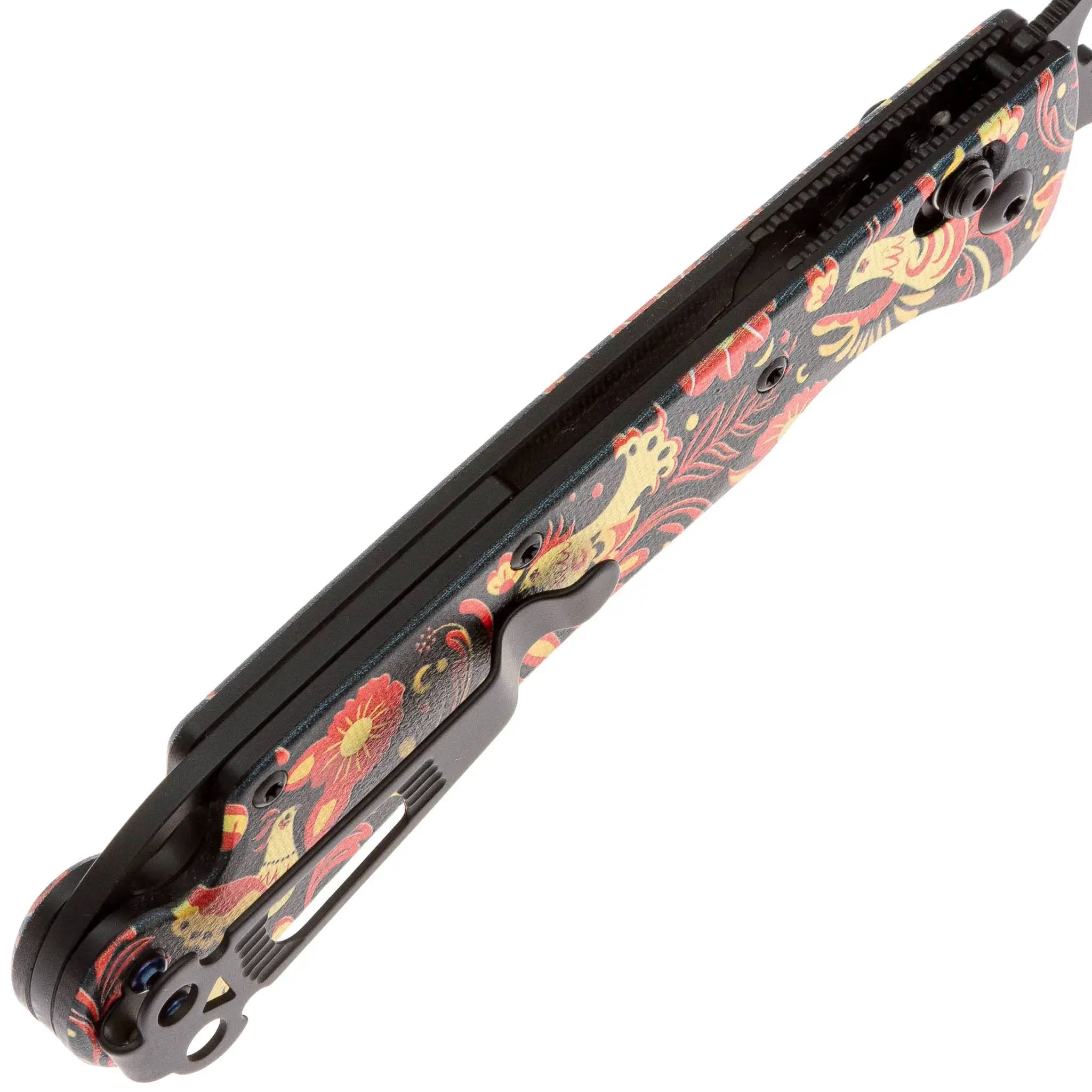 Нож Daggerr Arrow Slim Khokhloma X-Lock FM02-1-SLIM-X-XOX