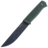 Нож Кизляр Руз сталь AUS-8 черный рукоять эластрон Олива (014306)