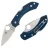 Нож Spyderco Dragonfly 2 сталь CPM-SPY27 рукоять Cobalt blue FRN (C28PCBL2)