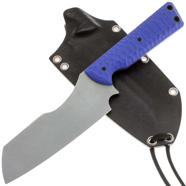 Нож Волчий Век Карачун сталь PGK WA рукоять Blue G10