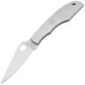 Нож Spyderco Grasshopper SS сталь 12C27 рукоять сталь (C138P)