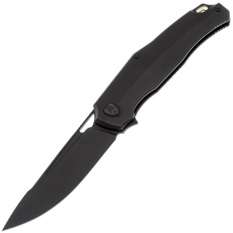Нож Vanguard Atomic black PVD сталь M390 рукоять Samurai Black Titanium