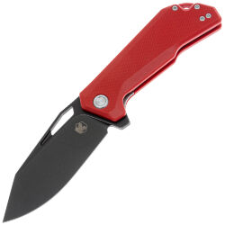 Нож Kristal Ravelin cталь D2 Black рукоять Red G10