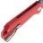 Нож Kristal Ravelin cталь D2 Black рукоять Red G10