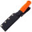 Нож Owl Knife Hoot сталь N690 рукоять оранжевый G10
