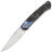 Нож NL Knives Frodo Element Воздух Bowie сталь ZDI-Elmax рукоять Timascus/Chaotic White CF