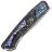 Нож NL Knives Frodo Element Воздух Bowie сталь ZDI-Elmax рукоять Timascus/Chaotic White CF