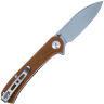 Нож Sencut Scepter Stonewash сталь 9Cr18MoV рукоять Brown Micarta (SA03D)