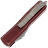 Нож Microtech UTX-85 S/E apocalyptic сталь M390 рукоять Distressed Merlot Red Aluminium (231-10DMR)