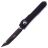 Нож Microtech Ultratech T/E black сталь M390 рукоять Black Aluminum (123-1T)