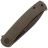 Нож CIVIVI Cetos Blackwash сталь 14C28N рукоять Green Micarta/Steel (C21025B-3)