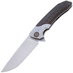 Нож Maxace Goliath 2.0 LE cталь M390 satin рукоять Carbon Fiber/Damascus