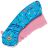 Нож Kansept Korvid M+ pink сталь 154CM рукоять Blue Donut Aluminum