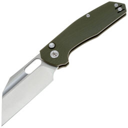 Нож Ironfly Yolo satin сталь 14C28N рукоять Green G10