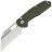 Нож Ironfly Yolo satin сталь 14C28N рукоять Green G10