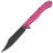 Нож Daggerr Toothpick DL blackwash сталь 8Cr14MoV рукоять Pink FRN
