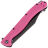 Нож Daggerr Toothpick DL blackwash сталь 8Cr14MoV рукоять Pink FRN