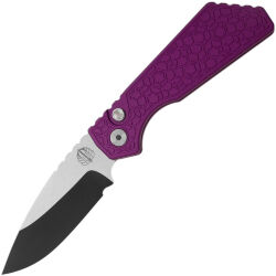 Нож Pro-Tech/Strider PT+ DLC/Satin сталь MagnaCut рукоять Gridlock Purple Aluminum