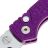 Нож Pro-Tech/Strider PT+ DLC/Satin сталь MagnaCut рукоять Gridlock Purple Aluminum