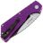 Нож Pro-Tech/Strider PT+ DLC/Satin сталь MagnaCut рукоять Gridlock Purple Aluminum