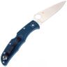 Складной нож Spyderco Endura 4 сталь K390, рукоять Blue FRN