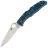 Нож Spyderco Endura 4 сталь K390 рукоять Blue FRN (C10FPK390)