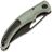 Нож Tenable Gideon blackwash сталь Nitro-V рукоять Green Micarta