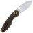 Нож Fox Chilin stonewash сталь N690 рукоять Black G10 (FX-530 G10B)