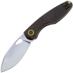 Нож Fox Chilin stonewash сталь N690 рукоять Black G10 (FX-530 G10B)