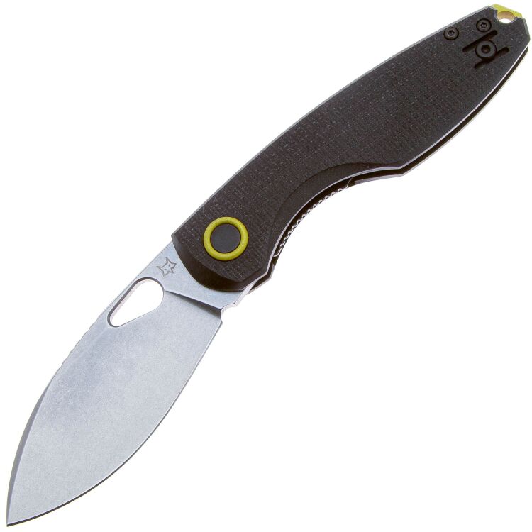 Нож Fox Chilin stonewash сталь N690 рукоять Black G10 (FX-530 G10B)