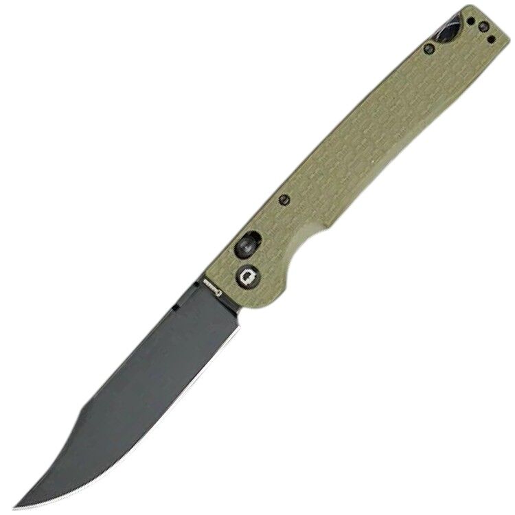 Нож Daggerr Pike DL blackwash сталь 8Cr14MoV рукоять Olive FRN
