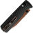Нож Vosteed Vombat Drop point copper dune сталь M390 рукоять Black Aluminium