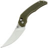 Нож CJRB Nanner Stonewash сталь AR-RPM9 рукоять Green G10 (J1955-GN)