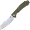 Нож Daggerr Rhino DL stonewash сталь 8Cr14MoV рукоять Olive FRN