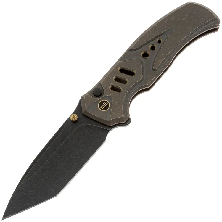 Нож WE Knife Zentron blackwash сталь M390 рукоять Bronze Titanium (WE24094-3)