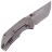 Нож WE Knife Thug Gray Rubbed сталь CPM-20CV рукоять Marble CF (2103C)