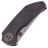 Нож WE Knife Thug Gray Rubbed сталь CPM-20CV рукоять Marble CF (2103C)