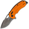 Нож SOG Kiku XR LTE Black сталь CTS-XHP рукоять Orange G10/CF (12-27-03-57)