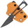 Нож Daggerr Sharx 2.0 blackwash сталь 8Cr13MoV Orange kydex